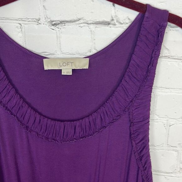 Ann Taylor Loft Dress Purple - Picture 3 of 4